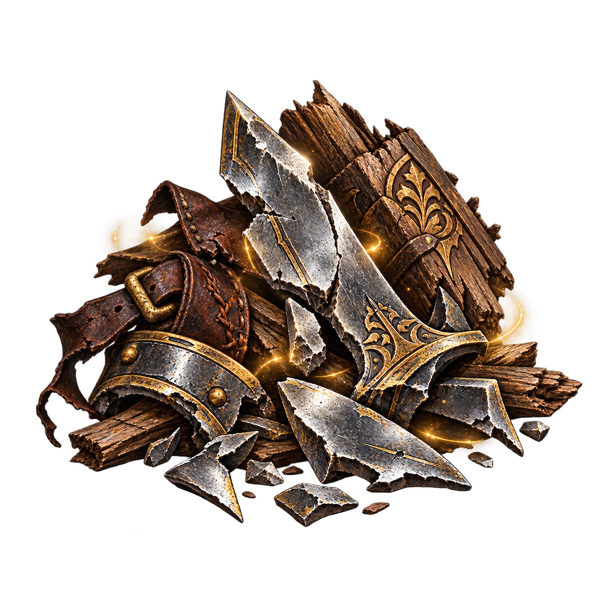 Fragmentos de equipamento